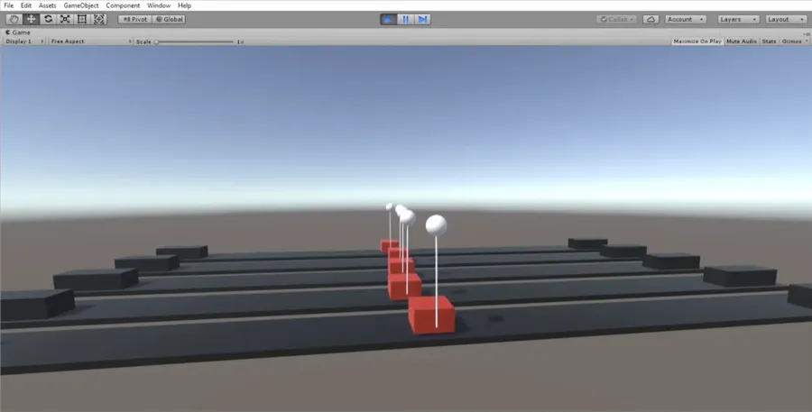 Virtually Trained Self-Balancing Pendulum